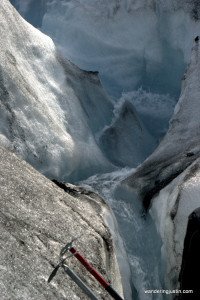 scenes from a glacier